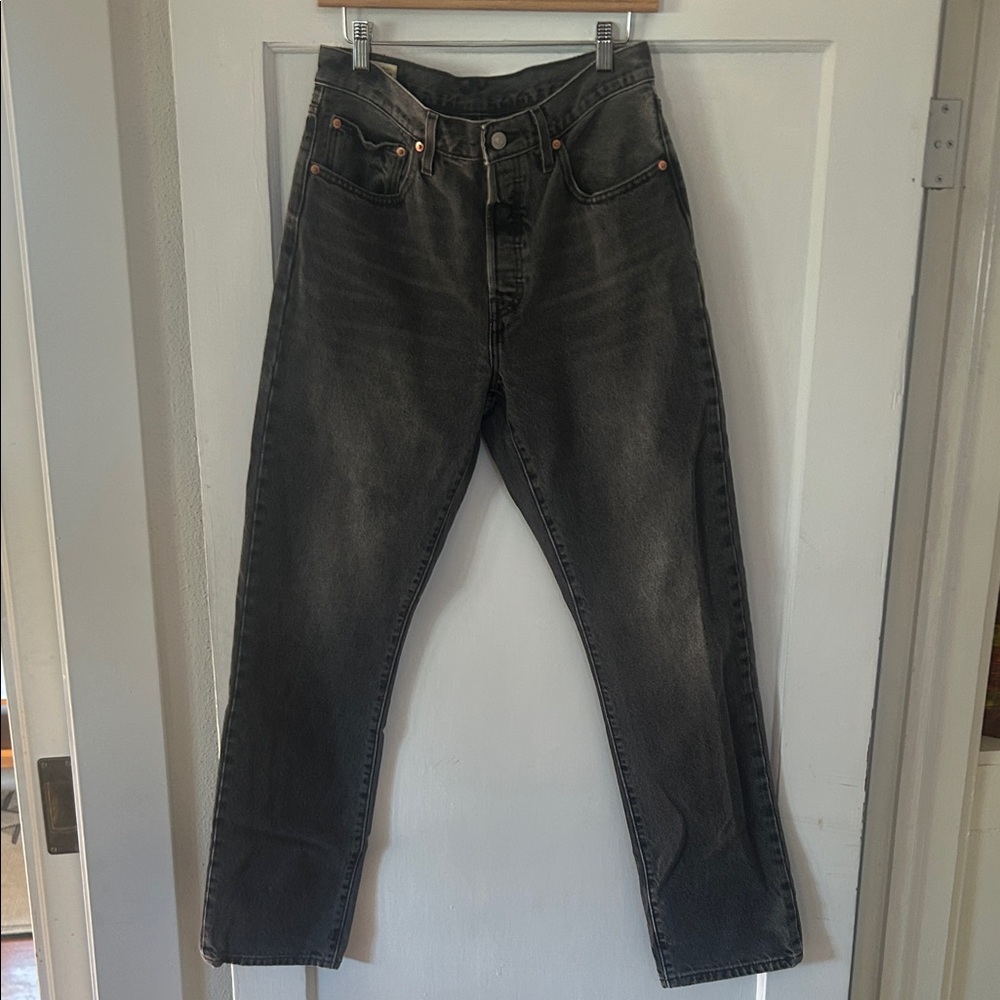 Levi’s Premium 501 90s jeans straight cut 30 x 32 washed black